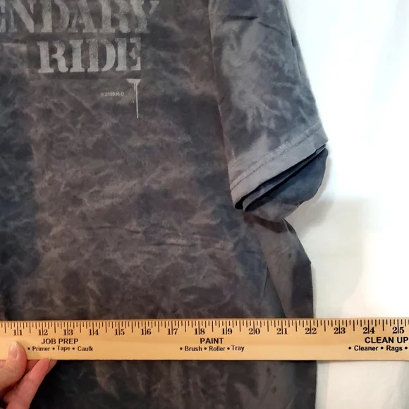 Harley Davidson Men's T-Shirt Gray Stonewashed XXL MT Cheaha AL - Picture 4 of 7